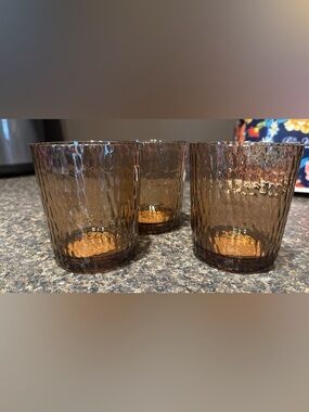 3 new anthologie cups NOT glass